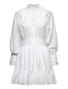 By Ti Mo Cotton Slub Mini Dress White S
