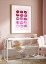 XOXO Lips Plakat Plakat / 70x100cm