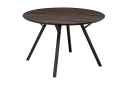 Eirys Rundt Spisebord 120 cm - Brun / Svart