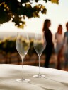 Holmegaard   Notes champagneglass 38 cl 2 stk klar