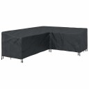  Trekk til utemøbler Svart 260 x 210 x 80 cm 210D Oxford Stoff