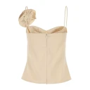 Magda Butrym Dame Topper Beige S,