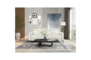 Sofa 3 seter Lund Krem PU Manuell hvilestol   Krem PU Manuell hvilestol