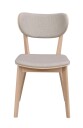Rowico Home Kato spisestuestol Gråbeige/hvitpigmentert Grå