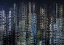 Vibrant City Night Lights Plakat / 30x40