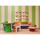 Swedish Ninja - Candy Little Circle 270 S Vegglampe Strawberry Red Swedish Ninja