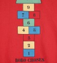 Bobo Choses Collegegenser   Hopscotch   Rød   Bobo Choses   8 9 år 128 134   Collegegenser