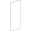 Contura Shower Next glasspanel for dusjkabinett, føringsglass clear 73.5 x 184.8 cm