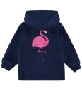 DYR Cph Softshell Jakke   Dyreliv   Navy m. Flamingo   DYR   5 år (110)   Softshell   Blå