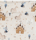 Hust and Claire Bukser   HcLuca   Baby Blue m. Riddere   Hust and Claire   56   Bukser   bomull Beige Blå