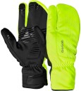 Gripgrab Ride Windproof Deep Winter Lobster Gloves Yellow Hi Vis S