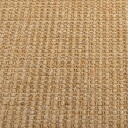 vidaXL Teppe naturlig sisal 80x150 cm