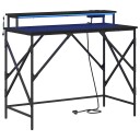  Skrivebord Svart eik 100 x 50 x 86.5 cm Konstruert tre