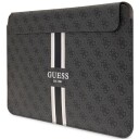 Guess Laptopveske Sleeve 16" Svart med 4G-Trykte Striper Gucs16p4rpsk
