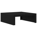  Svart Eik Kaffebord 100 x 100 x 35 cm Laget av Kvalitetstre