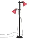  Vegglampe 25 W mørkerød 25x25x90/160 cm E27