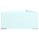 vidaXL TV-benk glass grønn 90x30x13 cm