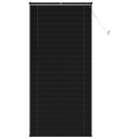 vidaXL Venetiansk persienne Svart 213 x 100 cm 25 mm PVC
