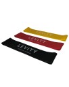 LEVITY 3-pack Mini Bands (Black, Yellow, Red)