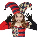 Fiestas Guirca Harlequin Gycklare Barn Kostyme Medium 78115