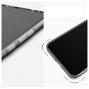 Imak UX-5 Xiaomi Redmi K50 Ultra TPU-deksel Gjennomsiktig Svart