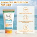 Garnier Ambre Solaire Kids Solkrem SPF 50+ Hypoallergenisk 175 ml
