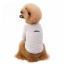 Myk Korallfleece Hundegenser Grå