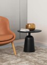 Normann Copenhagen Hyg Lenestol Lav Brandy Skinn / Eik