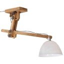  Taklampe 25 W hvit 105x30x65-108 cm E27