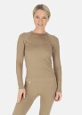Swedemount Ribbed Seamless Long Sleeve W