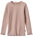Wheat 2 Rib T Shirts L/S Ida   Purple   128