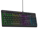 Wozinsky WKG-1044 Kablet Gamingtastatur med Bakgrunnsbelysning og 26 Taster Anti-Ghosting Svart