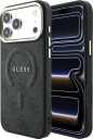 GUESS Embossed 4G Classic MagSafe Case for iPhone 17 Pro / 18 Pro - Black