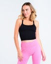 Bumpro Perfect Rib Crop Top Black XS