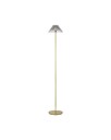 Blaze 55" Floor Lamp Natural Brass