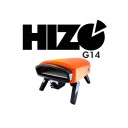 HIZO G14 Gas pizza oven orange Gassfyrt pizzaovn  Oransje