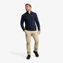 Revolutionrace Herre Overdeler Fleece & midlayers Hiker Full zip Fleece Herre Pomegranate S
