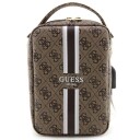 Guess Bag Guhbp4rpsw Organizer Brun/Brun 4G Printed Stripes