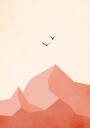 Zugspitze Eins Plakat / 40x50cm