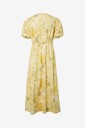 YAS   Kjole yasStray SS Midi Dress   Beige