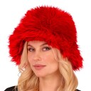 Widmann Bucket-hatt Fluffy Rød One size 65102