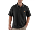 Carhartt 106685BLK Piquetrøye svart XS Klær