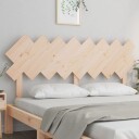 vidaXL Sengegavl 159,5x3x80,5 cm heltre furu