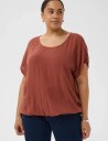 Kaffe Curve Kcami Stanley Ss - Brown - 54