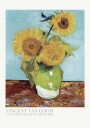 Vase With Three Sunflowers Plakat / 40x50