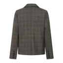 Part Two Clarrissapw Blazer   BLACK CHECK   42