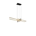 Trio Lighting Pendel Salinas Matt messing/matt svart