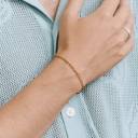 Timi Of Sweden Hugo Chain Bracelet Stainless Steel Gold