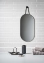 Zone A-Wall Mirror speil black, small