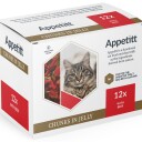 App Cat Jelly Beef 12x85g